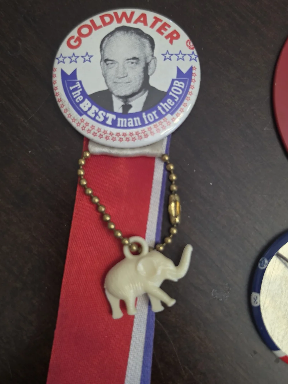 Vintage Barry Goldwater '64 Campaign Pin Set